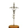 Pastoral crucifix with base