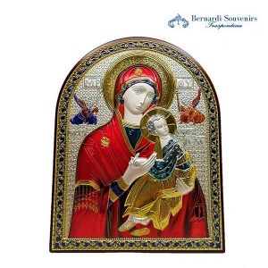 Quadro Argento 925 Madonna col bambino