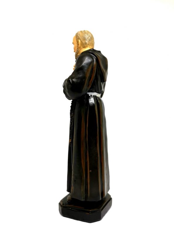 Statuette En Résine Padre Pio - Hauteur 20 Cm - Neuf - Objet De Dévotion