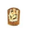 Baby Jesus 24 cm with crib