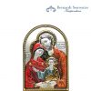 quadro argento925 sacra famiglia