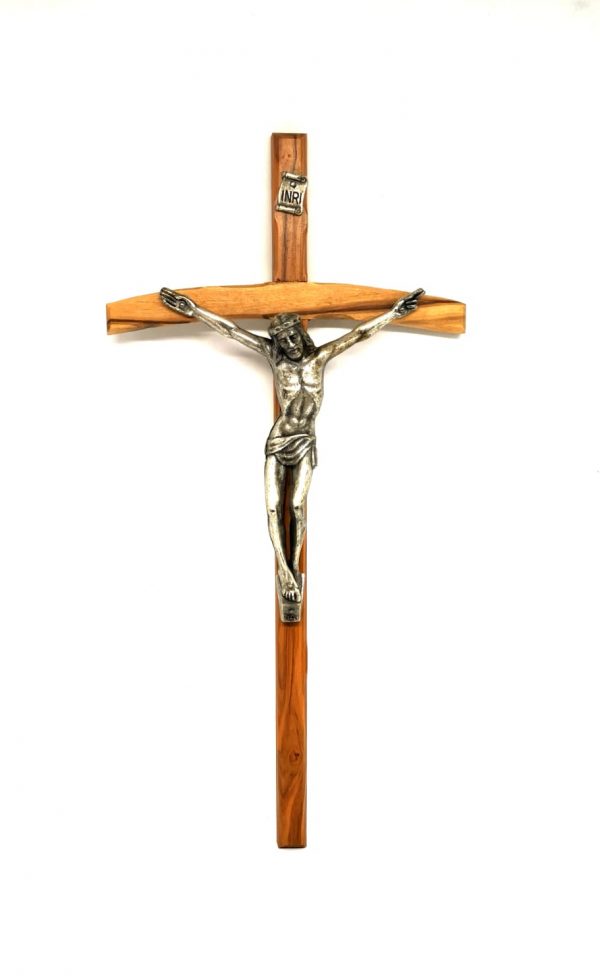 Crucifix 30 cm in olive wood