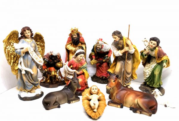 Presepe completo 16 cm 11 soggetti