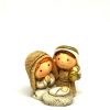 Holy Family in colored resin for children