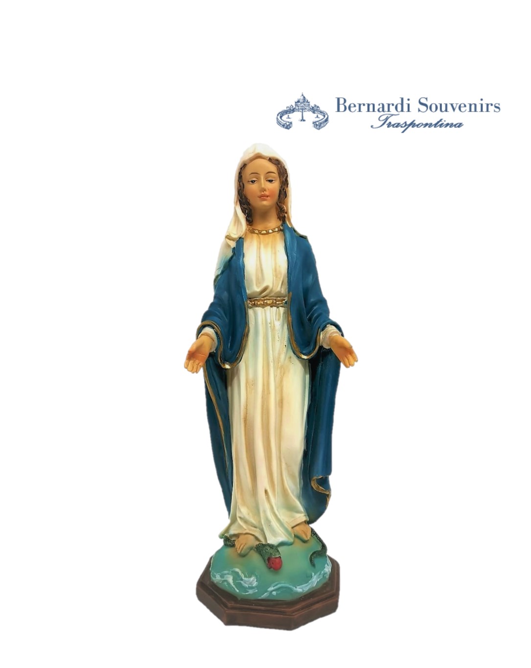 Statua Madonna Miracolosa 12 cm - Bernardi Souvenirs