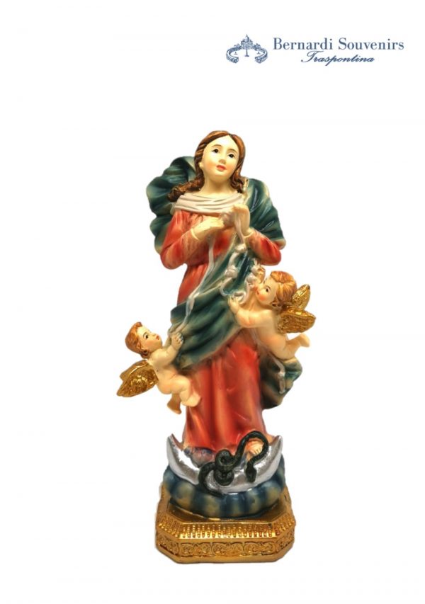 Statua Madonna che scioglie i nodi 15 cm