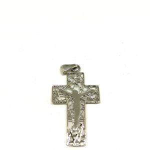 Croce pendente filigrana argento 925