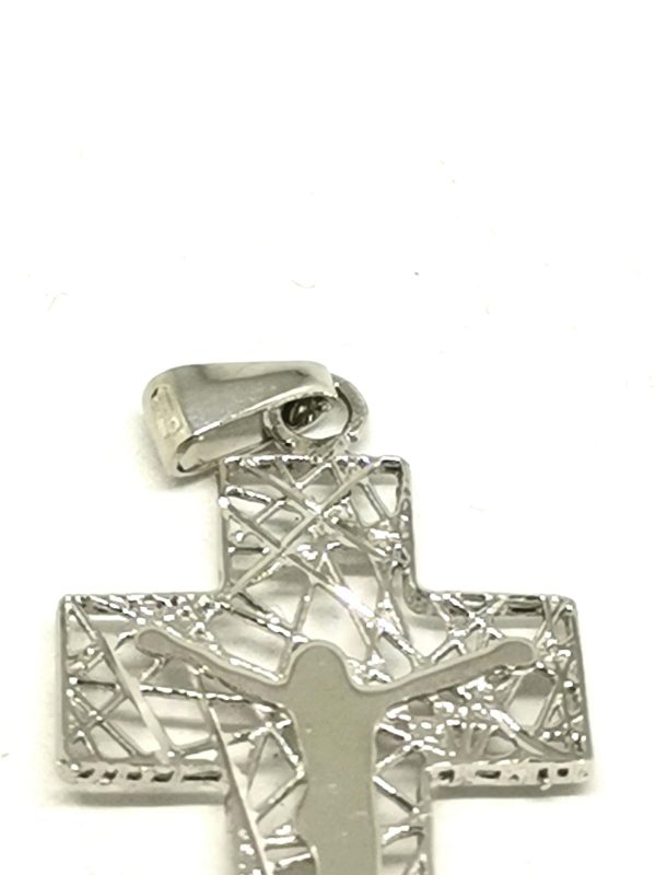 Croce pendente filigrana argento 925 particolare