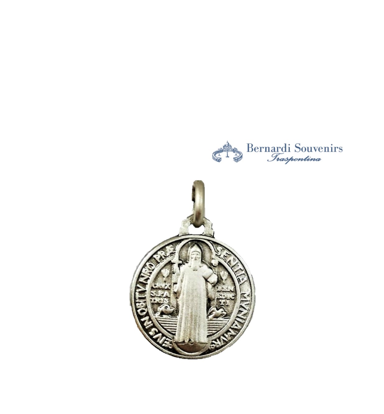 Medaglia San Benedetto Argento925 - Bernardi Souvenirs