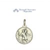 Saint Christopher Silver 925 medal