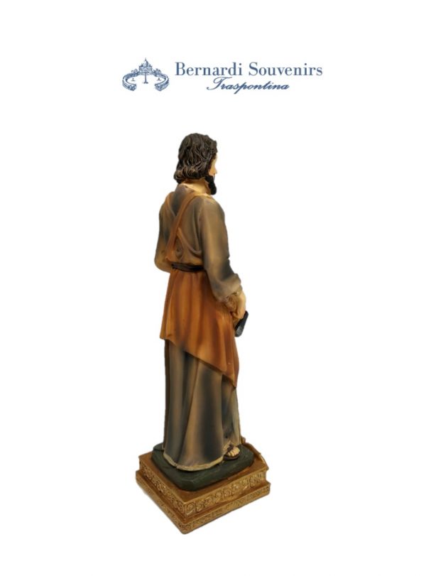 Statua San Giuseppe Lavoratore retro