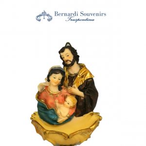 Resin HolyWater font with Holy Family