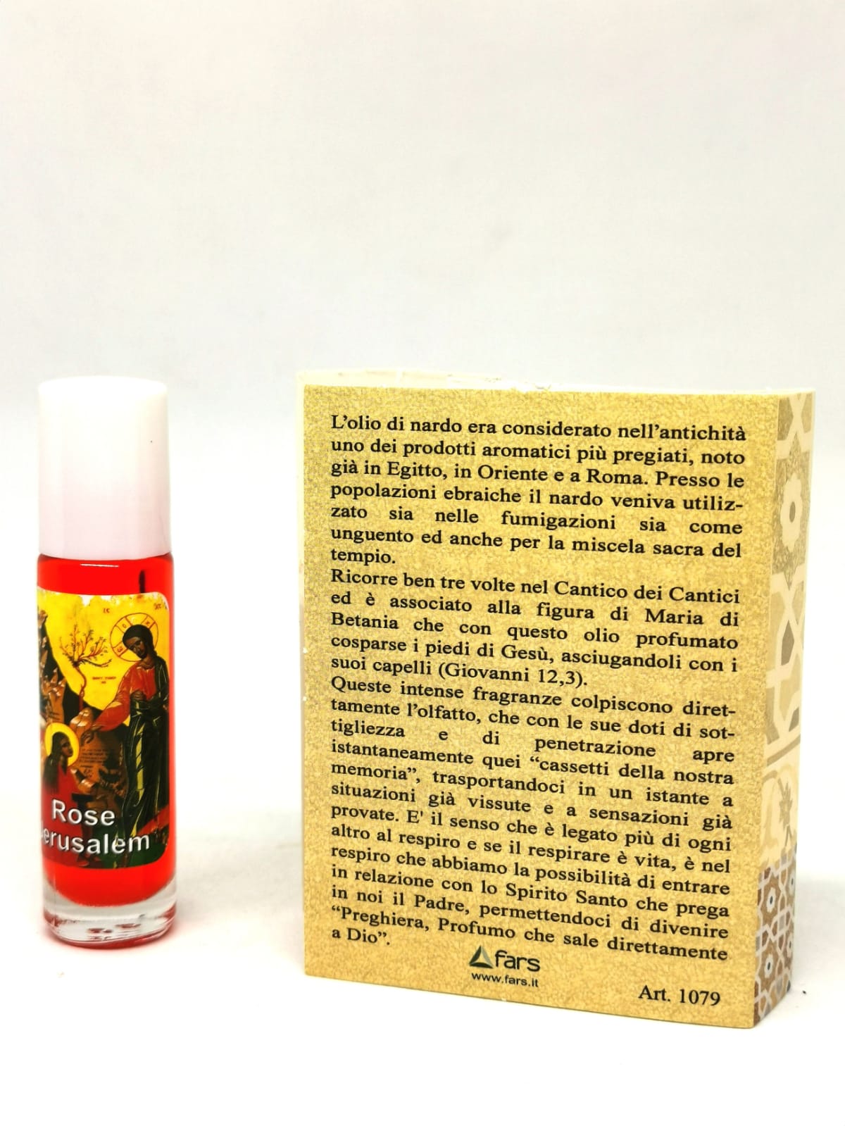 olio di nardo gerusalemme