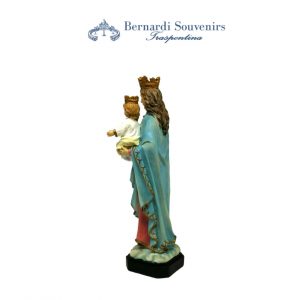 Statua Maria Regina con Bambino retro