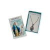 Medaglia Miracolosa in acciaio inox con immagine della Madonna e scritta “Regina Sine Labe Originali Concepta O.P.N. 1830”