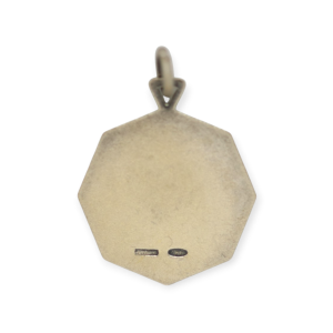 Medaglia Madonna di Czestochowa Argento - Retro